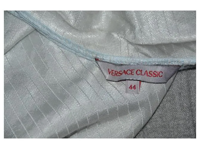 Versace Falda Gris 