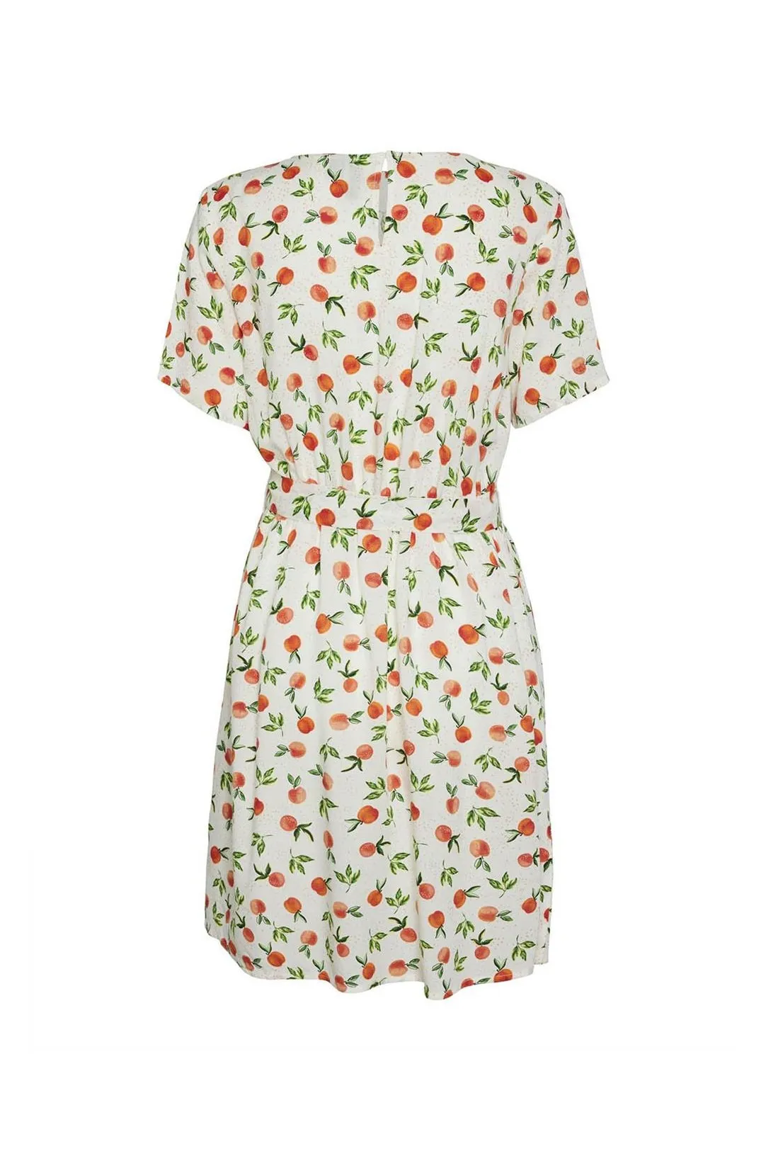VESTIDO CORTO PIECES PCNYA BLANCO