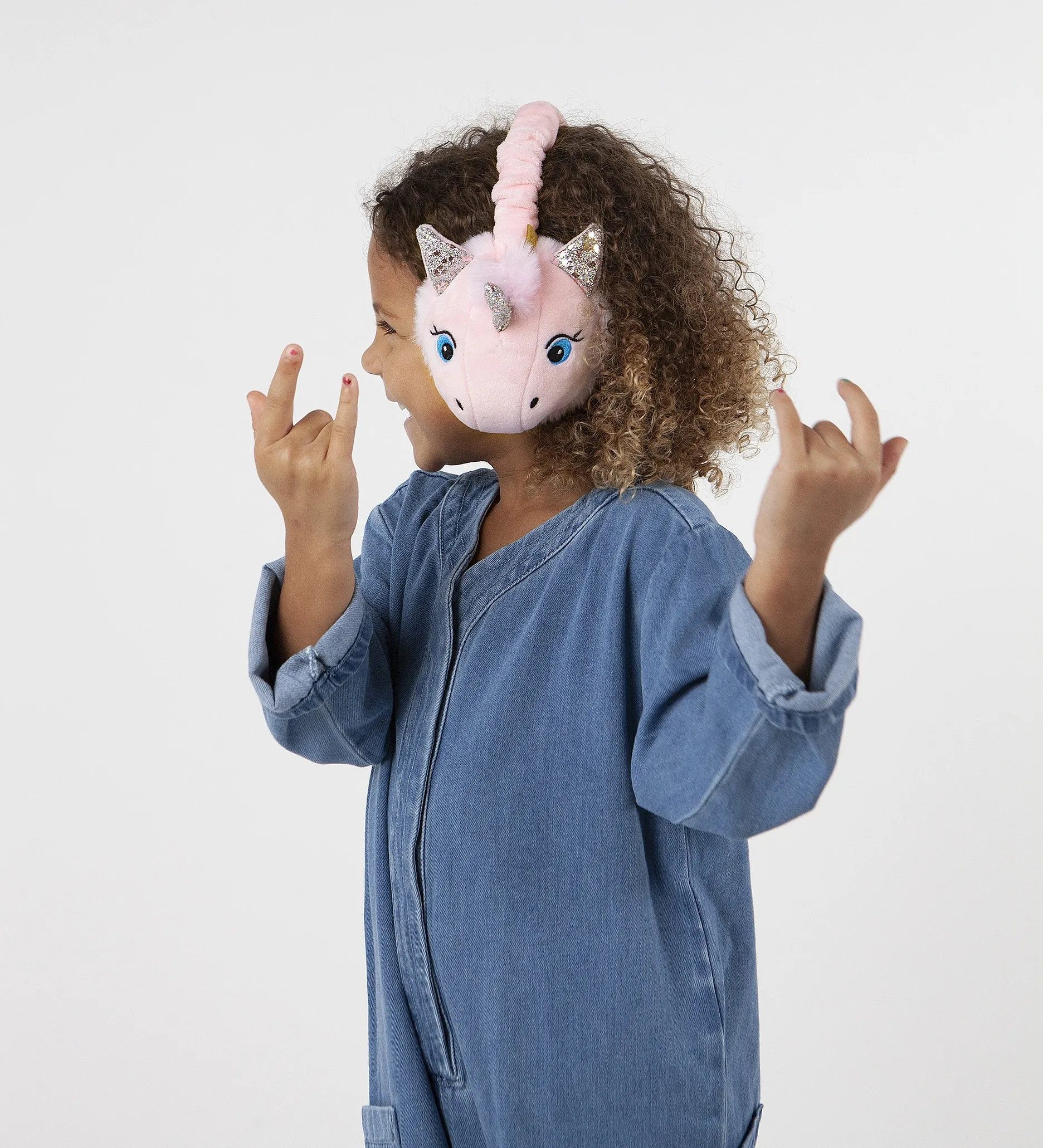 VINCHA BARTS UNICORNA EARMUFFS  PINK  GIRL´S