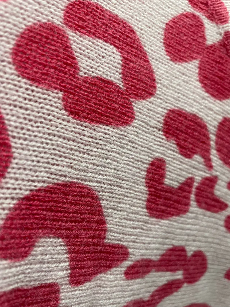 VINTAGE Sweater Cashmere Animal Print