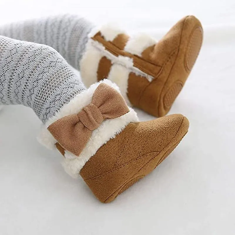 WINTER CHILDREN'S THICK NONSLIP WARM BOOTS (GREY, 13CM) 1 PIECES