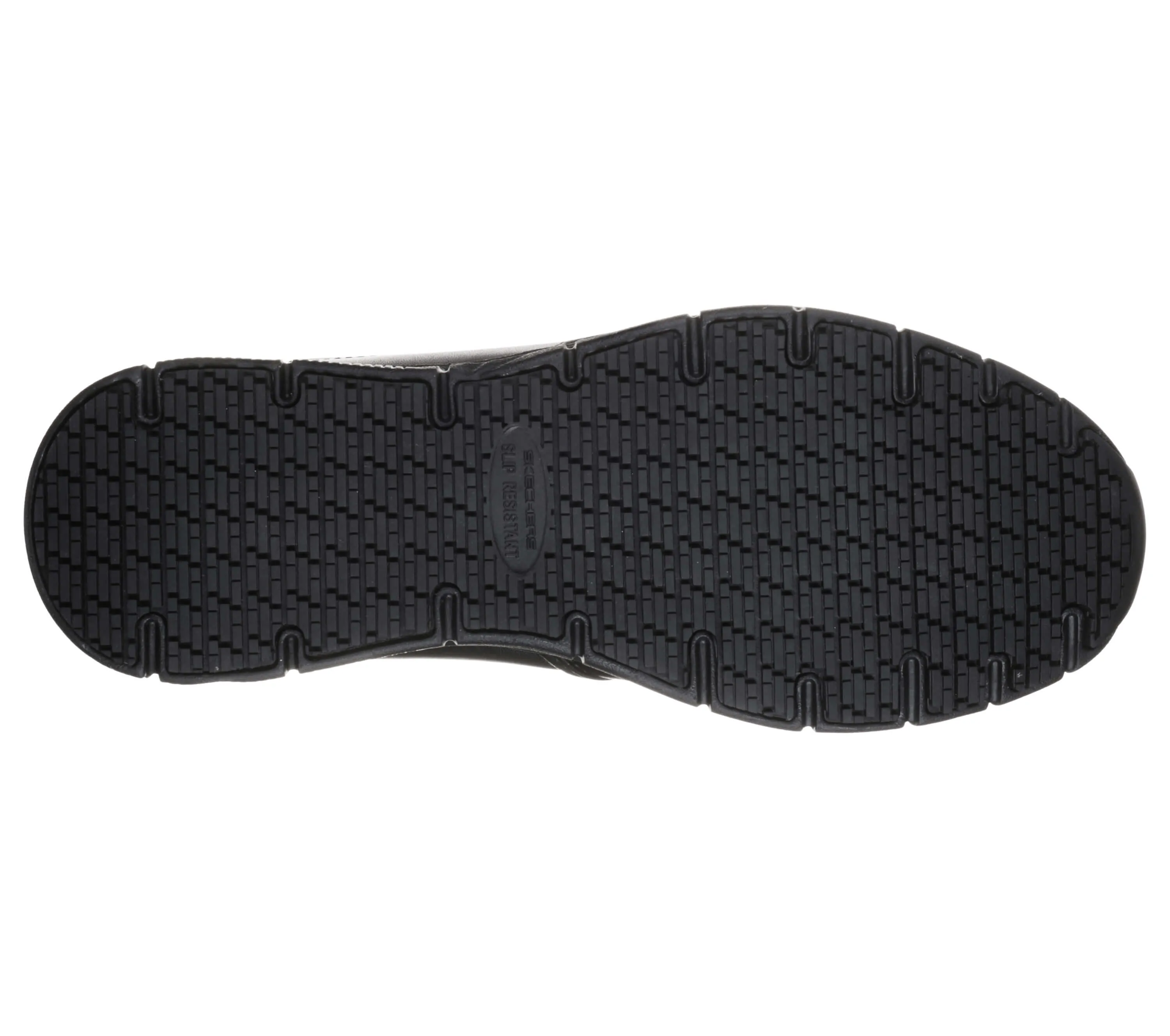 WOMEN'S NAMPA SLIPON ANNOD RELAXED FIT SLIP RESISTANT SHOE BLACK