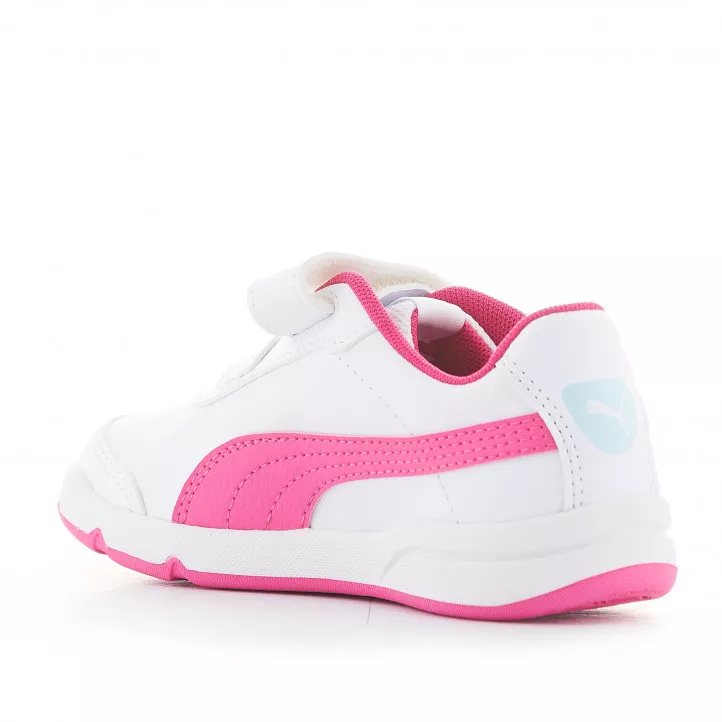 Zapatillas deporte Puma Stepfleex 2 blancas y rosas