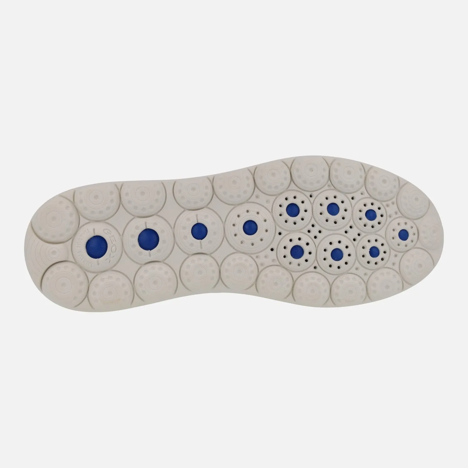 Zapatillas deportivas en piel oro con talonera blanca Spherica EC4.1