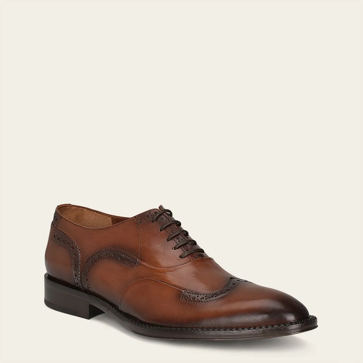 Zapato de vestir en piel genuina