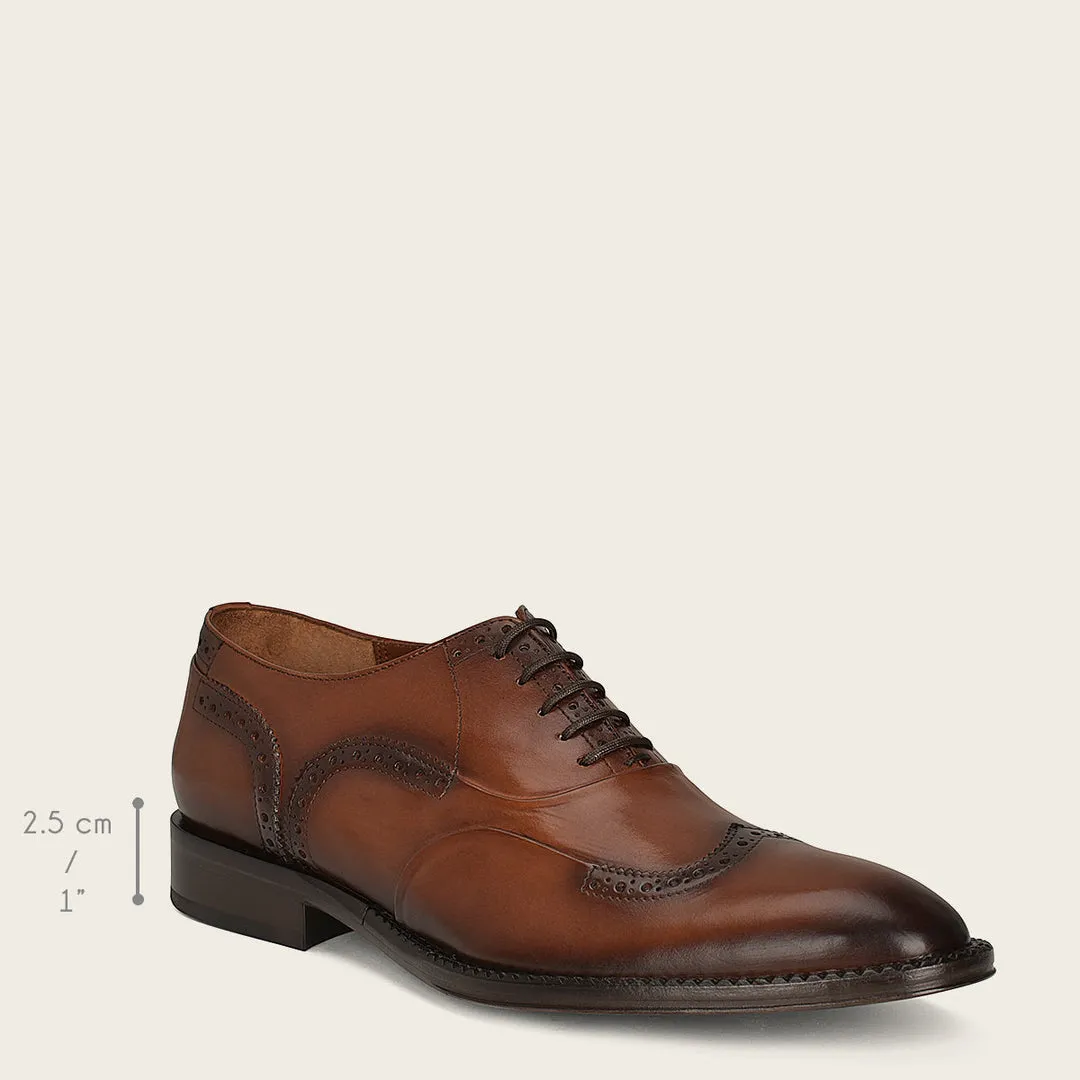 Zapato de vestir en piel genuina