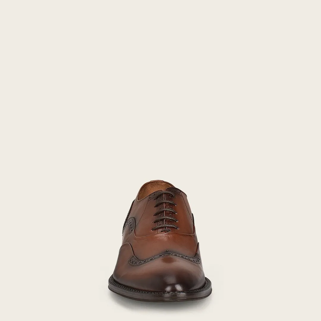 Zapato de vestir en piel genuina