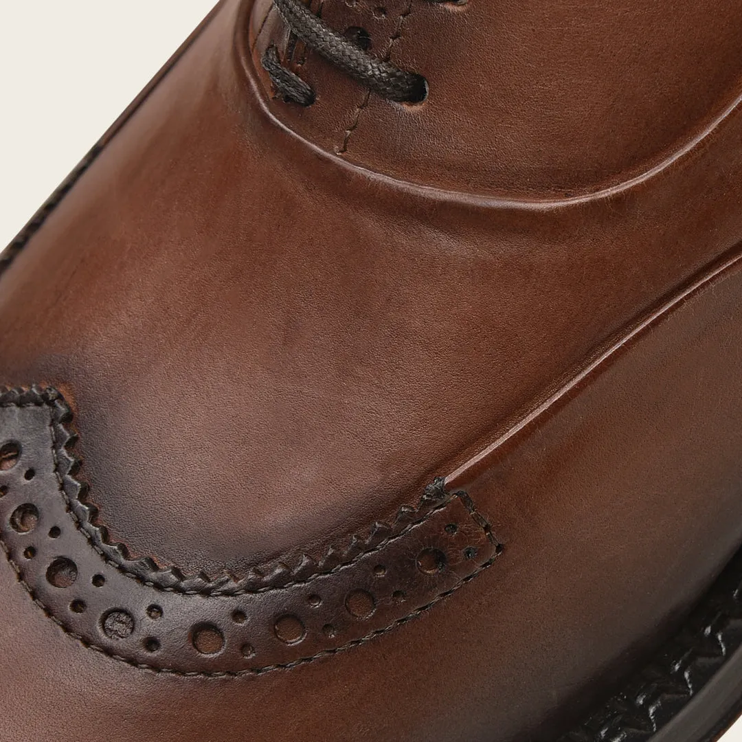 Zapato de vestir en piel genuina