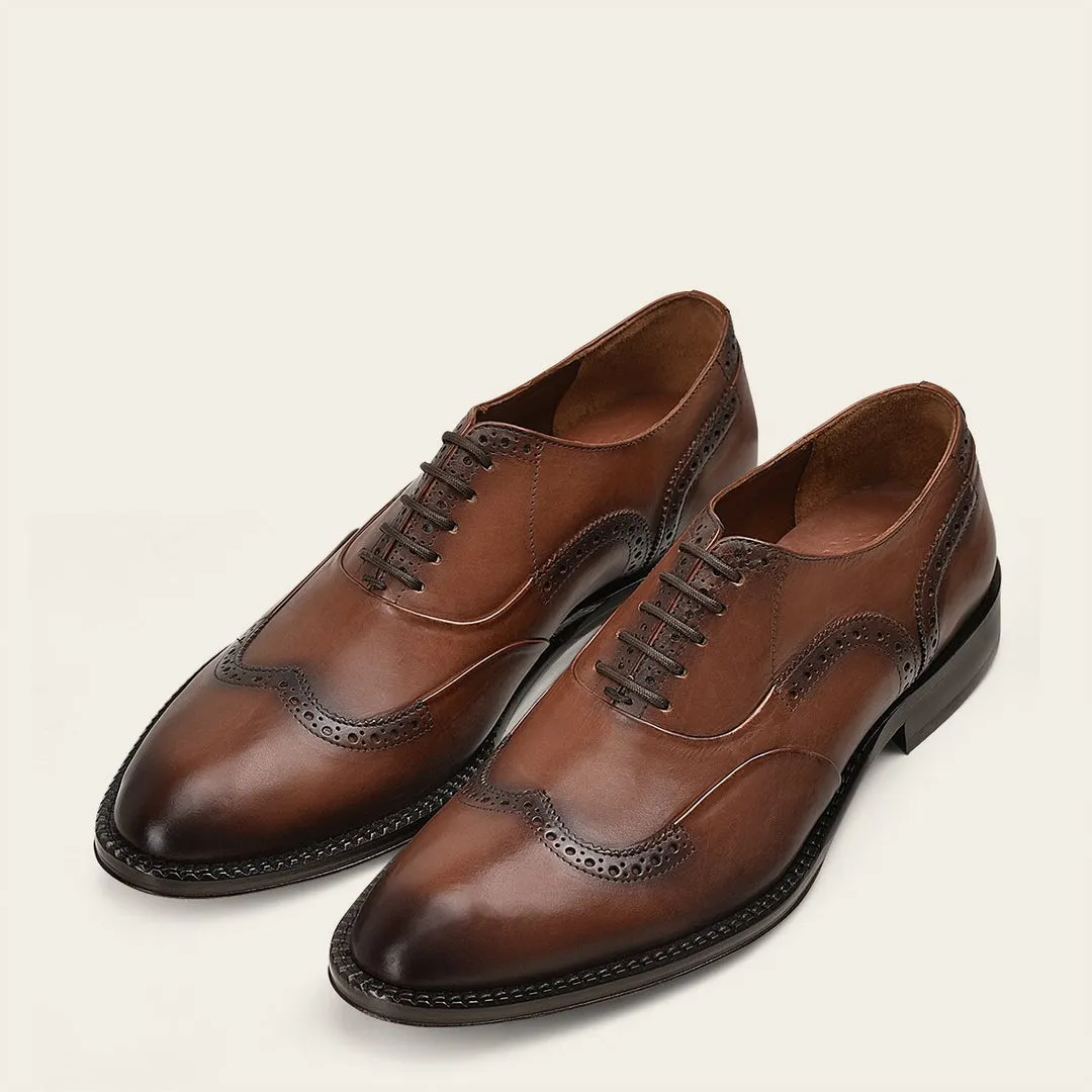 Zapato de vestir en piel genuina