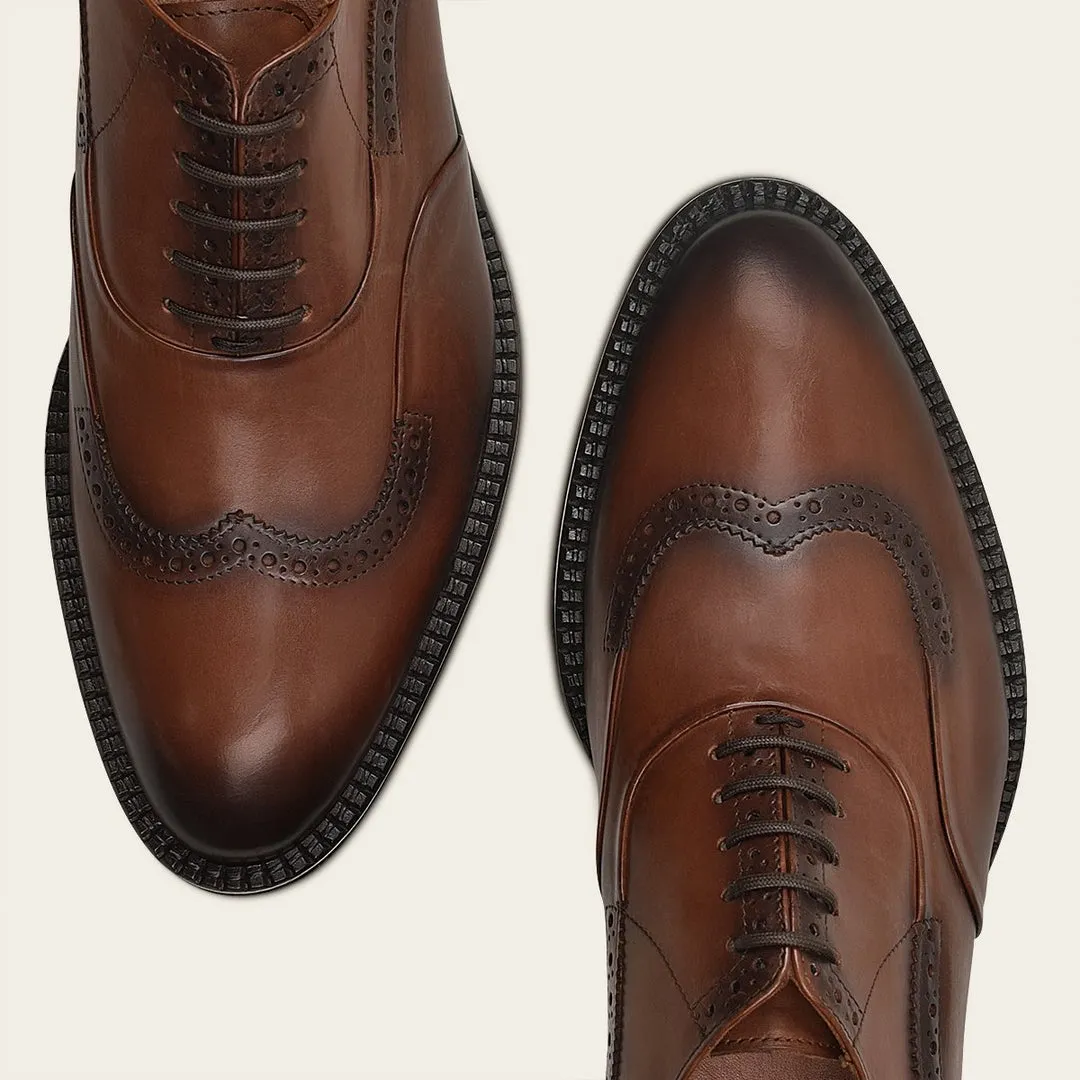 Zapato de vestir en piel genuina